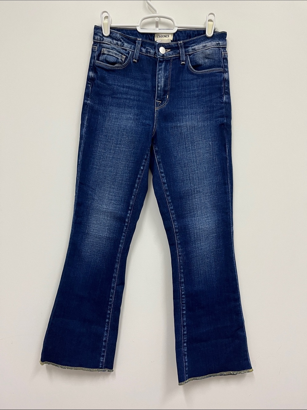 L'Agence Kendra  Indigo Flare Jeans size 25